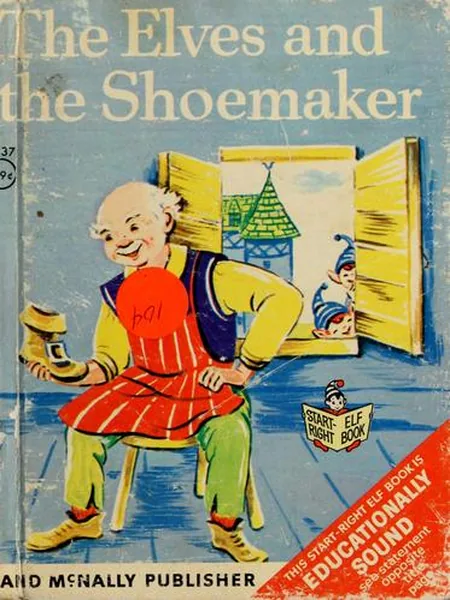 The Elves and the Shoemaker first edition cover, Rand McNally 1966
