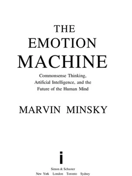 The Emotion Machine cover