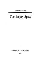 The Empty Space first edition cover, Atheneum 1968