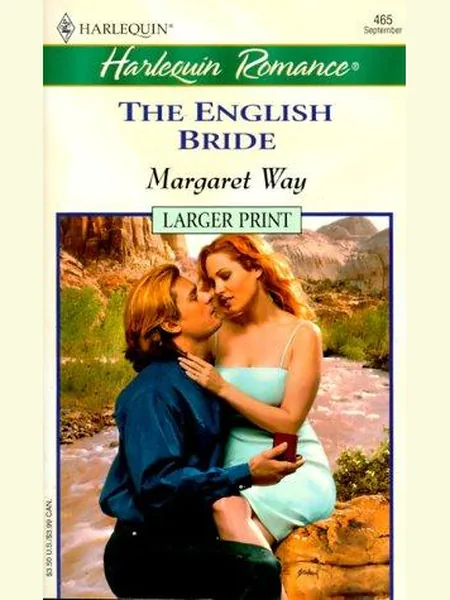 The English Bride cover, Harlequin 2000