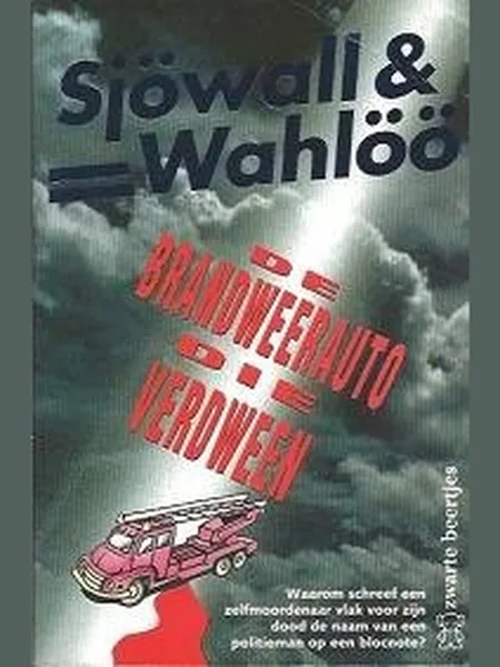 The Fire Engine That Disappeared, cover of another edition (the Gollanoz 1972 cover is not yet photographed)