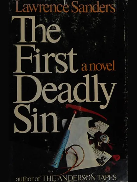 The First Deadly Sin first edition cover, G.P. Putnam's Sons 1973