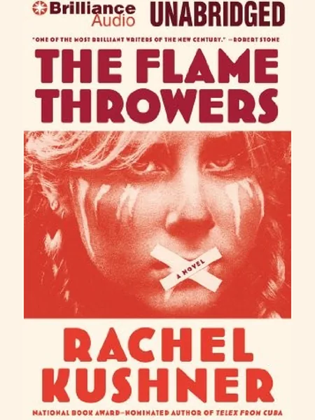 The Flamethrowers, cover of another edition (the Scribner 2013 cover is not yet photographed)