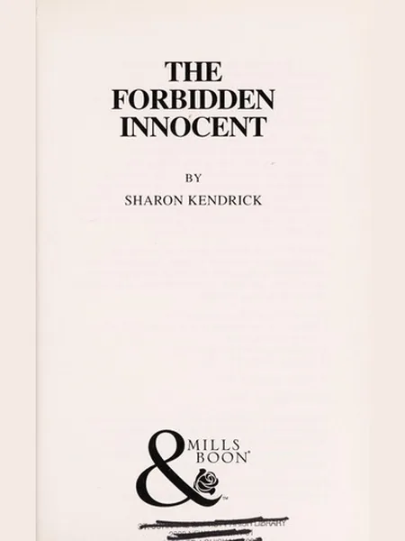 The Forbidden Innocent cover