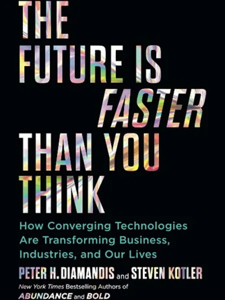 The Future Is Faster Than You Think first edition cover, Simon & Schuster 2020