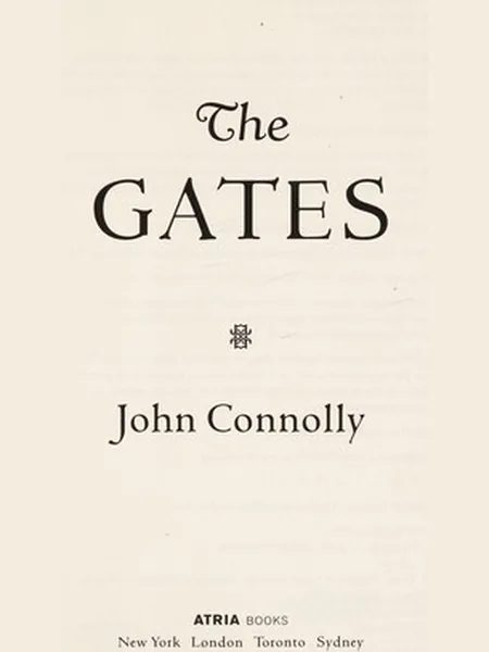 The Gates cover, Atria Books 2009