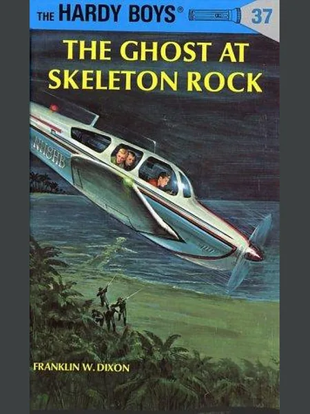 The Ghost at Skeleton Rock, cover of another edition (the Grosset & Dunlap 1958 cover is not yet photographed)