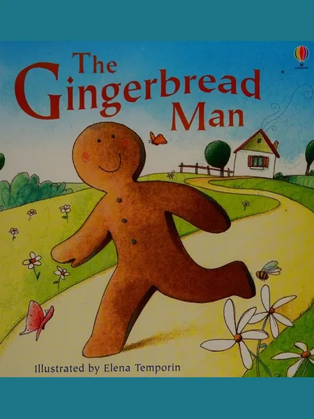 The Gingerbread Man cover, Usborne 2011