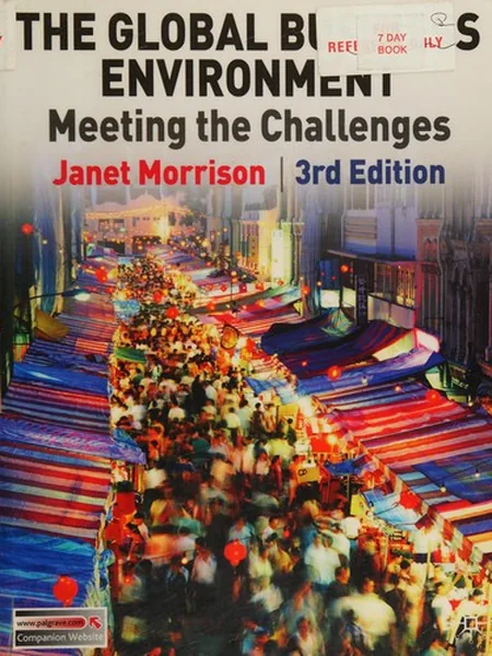 The Global Business Environment cover
