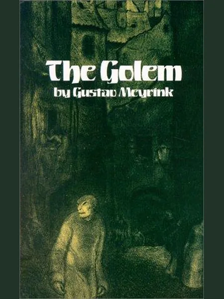The Golem, cover of another edition (the Gollancz 1928 cover is not yet photographed)