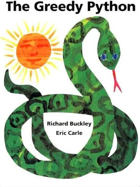 The Greedy Python first edition cover, Simon & Schuster Children's Publishing 1993