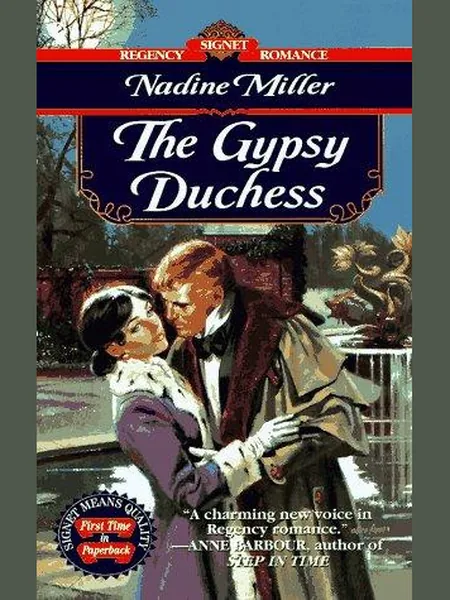 The Gypsy Duchess first edition cover, Signet 1996