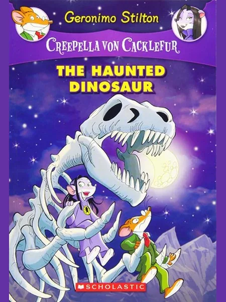 The Haunted Dinosaur cover, Scholastic 2017