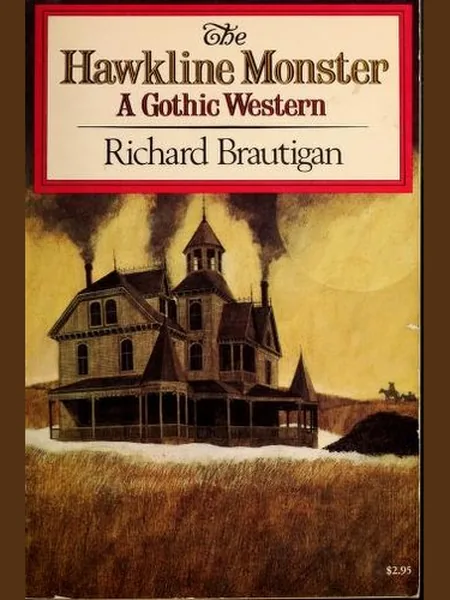 The Hawkline Monster, cover of another edition (the Simon & Schuster 1974 cover is not yet photographed)