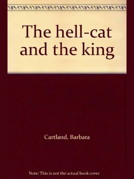 The Hell-Cat and The King first edition cover, Duron Books 1977