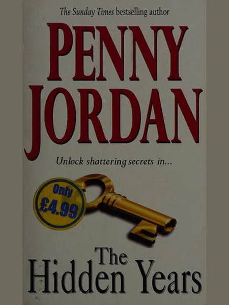 The Hidden Years, cover of another edition (the Harlequin 1990 cover is not yet photographed)