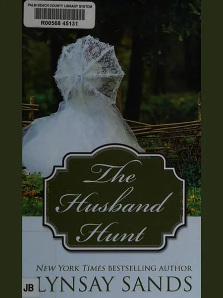 The Husband Hunt cover, Thorndike Press 2012