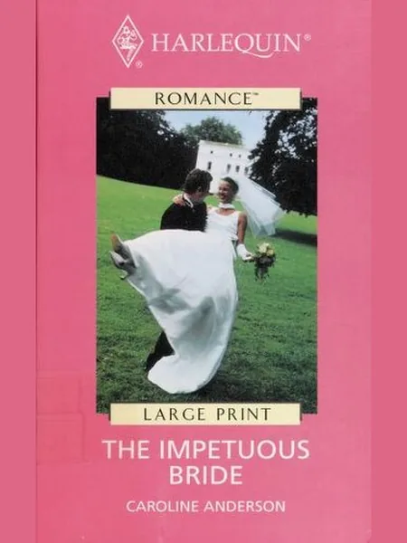 The Impetuous Bride first edition cover, Thorndike Press 2001