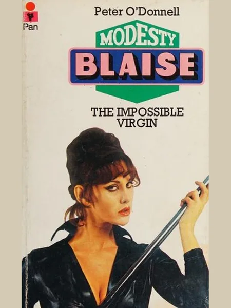 The Impossible Virgin, cover of another edition (the Doubleday 1971 cover is not yet photographed)