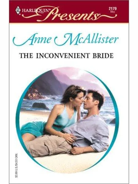 The Inconvenient Bride, cover of another edition (the Harlequin Enterprises 2010 cover is not yet photographed)
