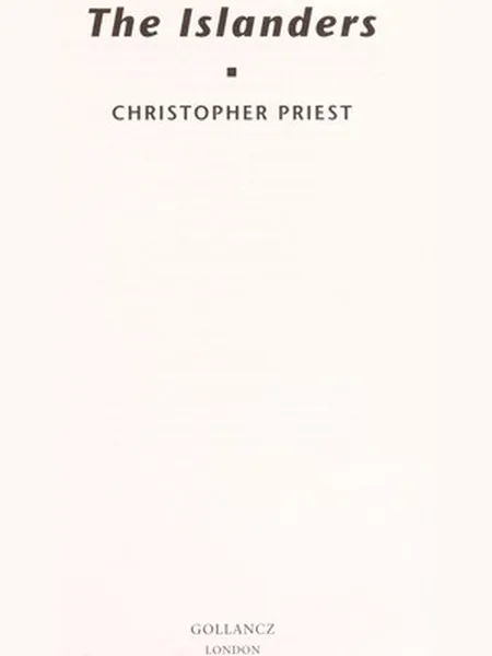 The Islanders first edition cover, Gollancz 2011