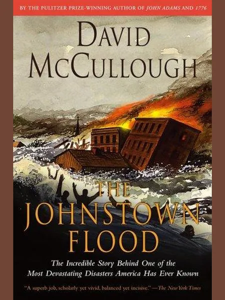 The Johnstown Flood, cover of another edition (the Simon & Schuster 1968 cover is not yet photographed)