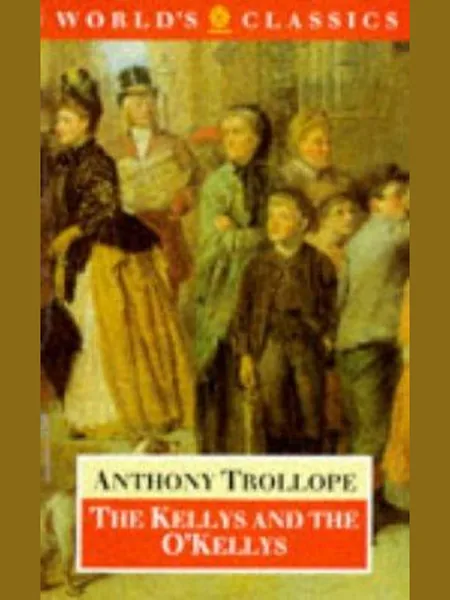 The Kellys and the O'Kellys, cover of another edition (the Henry Colburn 1848 cover is not yet photographed)