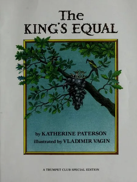 The King's Equal, cover of another edition (the HarperCollins 1992 cover is not yet photographed)