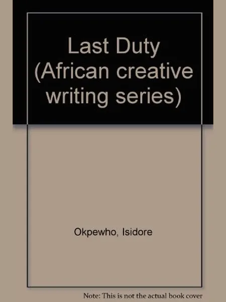The Last Duty cover
