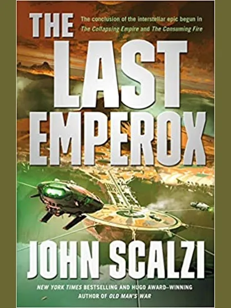 The Last Emperox first edition cover, Doherty Associates, Tom 2020
