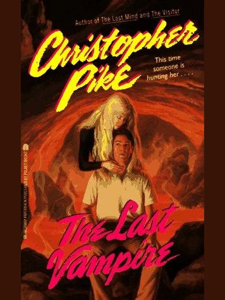 The Last Vampire, cover of another edition (the Pocket Books 1994 cover is not yet photographed)