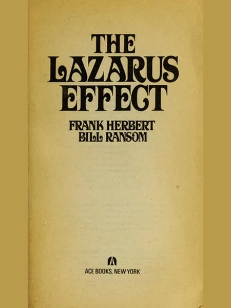 The Lazarus Effect cover