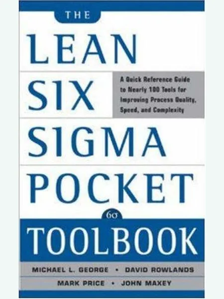 The Lean Six Sigma Pocket Toolbook cover