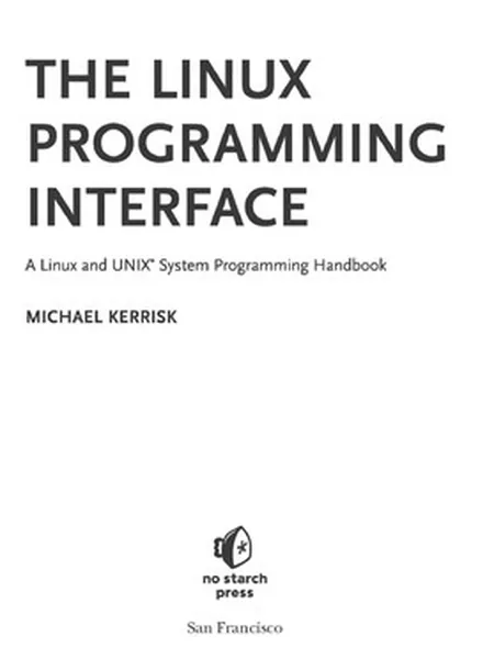 The Linux Programming Interface cover