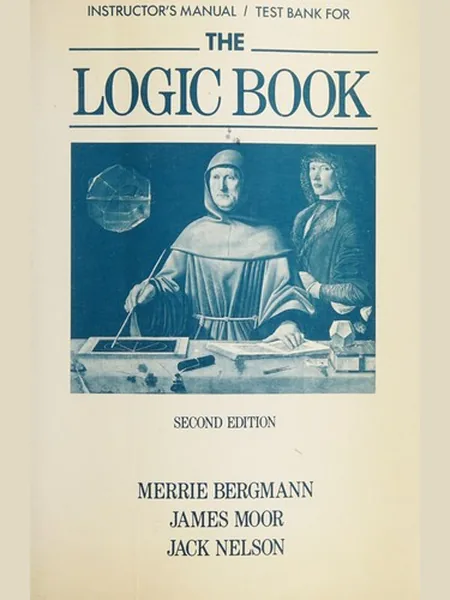 The Logic Book, cover of another edition (the Random House 1980 cover is not yet photographed)