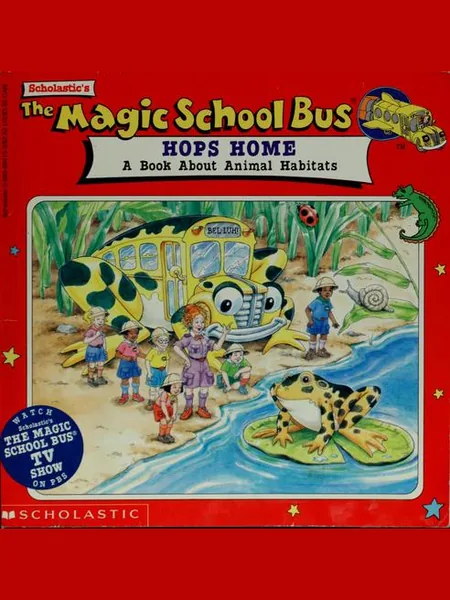 The Magic School Bus Hops Home cover