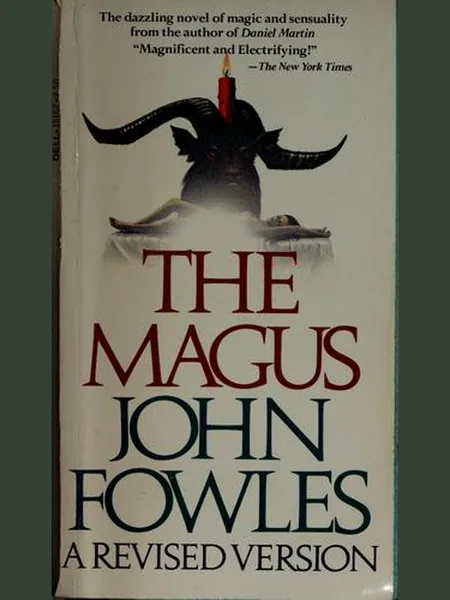 The Magus, cover of another edition (the Jonathan Cape 1966 cover is not yet photographed)