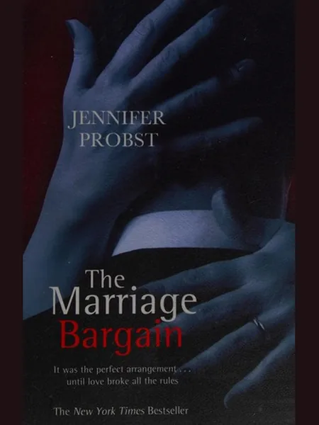 The Marriage Bargain cover, Simon & Schuster 2013