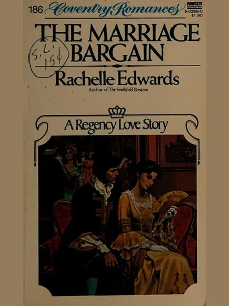The Marriagebargain, cover of another edition (the Hale 1981 cover is not yet photographed)