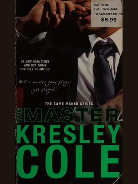 The Master, The Game Maker Series, cover of another edition (the Simon & Schuster 2014 cover is not yet photographed)