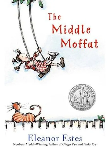 The Middle Moffat, cover of another edition (the Bodley Head 1960 cover is not yet photographed)