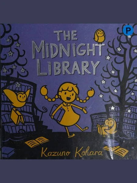 The Midnight Library, cover of another edition (the Pan Macmillan 2013 cover is not yet photographed)