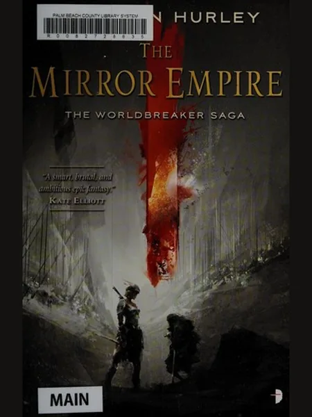 The Mirror Empire, cover of another edition (the Watkins Media 2014 cover is not yet photographed)