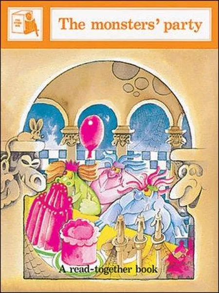 The Monsters' Party, cover of the Shortland Publications, 2001 edition (the Arnold-Wheaton 1983 cover is not yet photographed)