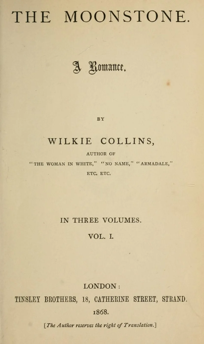 The Moonstone cover