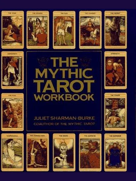 The Mythic Tarot Workbook first edition cover, Simon & Schuster 1988