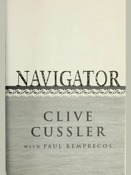 The Navigator, cover of another edition (the G.P. Putnam's Sons 2007 cover is not yet photographed)