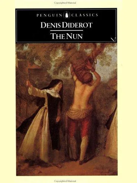 The Nun, cover of another edition (the printed by Brett Smith 1797 cover is not yet photographed)