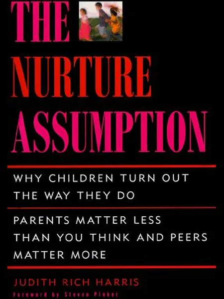 The Nurture Assumption cover, Free Press 1998