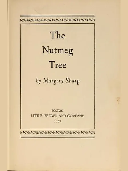 The Nutmeg Tree cover